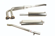 MGB Stainless Steel Exhaust System (Chrome Bumper)