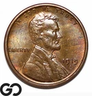 1919-S Lincoln Cent Wheat Penny, Better San Francisco Issue, Choice BU+