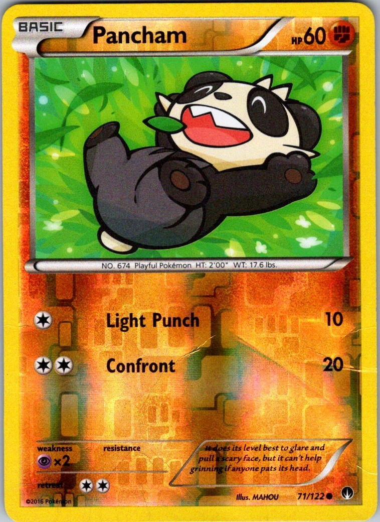 Pancham 71/122 Breakpoint Common Reverse Holo