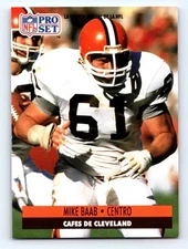 1991 Pro Set Spanish #37 Mike Baab Fresh Break EX-EXMINT