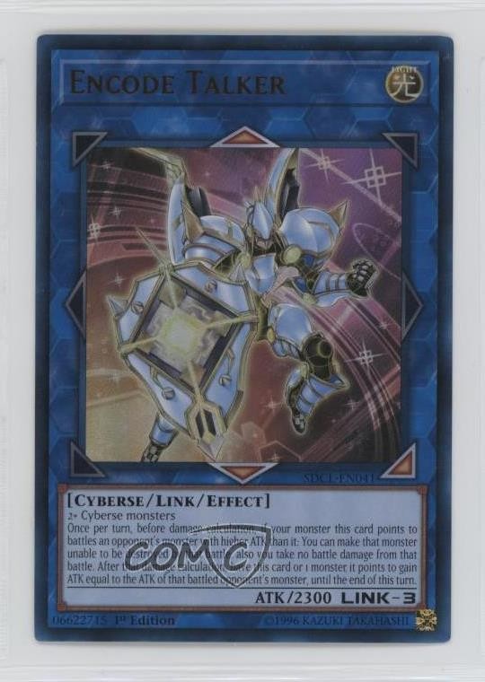 Encode Talker (UR) 1st Ed. YuGiOh Cyberse Link Structure Deck #SDCL-EN041