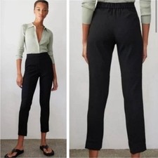 Aritzia BABATON Cropped Conan Pant Black Sz 6