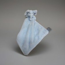 S.L. Home SO DREAMY Plush BLUE ELEPHANT Security lovey  soft Blanket lot 2
