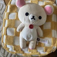 Authentic San-X Rilakkuma Korilakkuma Bear Plush Toy 13.5" Medium Plush