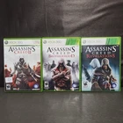 Assassin's Creed Ezio Trilogy Xbox 360 II Brotherhood Revelations Game CIB