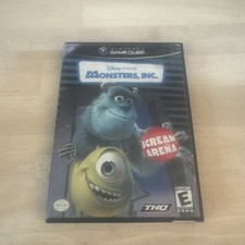 Monsters Inc. Scream Arena Nintendo GameCube Video Game CIB