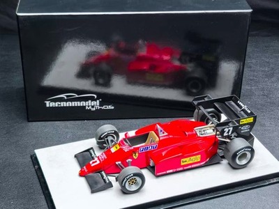 Tecnomodel 1:18 Ferrari 126 C4-M2 GP Europe 1984 Michele Alboreto