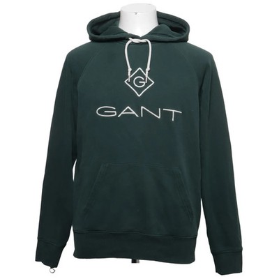 GANT, Kapuzenpullover, Größe: M, Grün, Print, Herren #djF