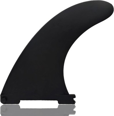 Paddleboard Fin - Quick Install, Enhanced Nylon Fiberglass, Classic Curved De...