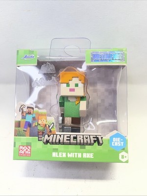 Jada Toys MINECRAFT Metalfigs ALEX WITH AXE metal figure New. Free Shipping!!