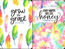 100 Pages Inspirational Journal/Notebook Set of 2 