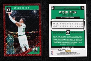 2018-19 Panini Donruss Optic Choice Red Prizm /88 Jayson Tatum #76