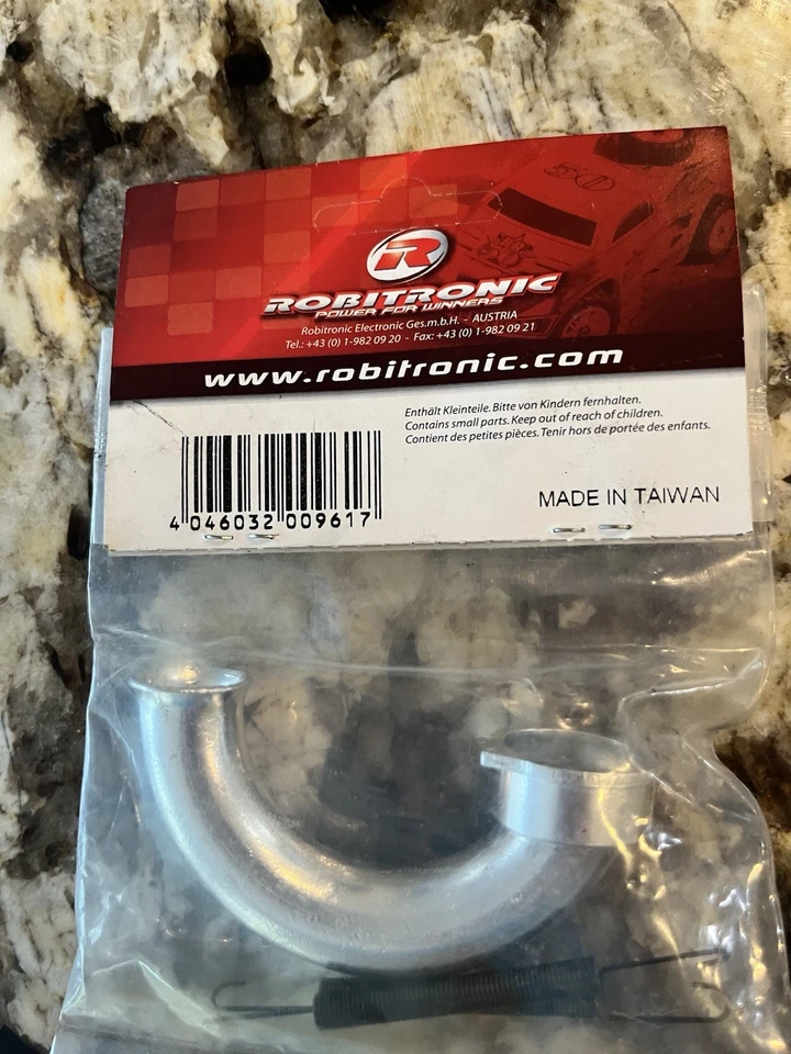 Vintage HPI Robitroni Racing Exhaust Header 28 Size R26078 Hobby Car Part - Image 3 of 3