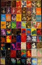 Pokemon Master Sleeve Collection 2013-2025 - 1X each every ETB Sleeve Released