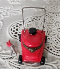 VINTAGE Midwest of Cannon Falls PHB Collection Lawn Mower Hinged Trinket Box
