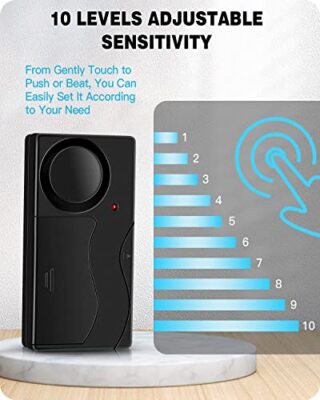 Wireless Vibration Alarm with Remote Control Anti-Theft Alarm  Bike/Motorcycle... | eBay