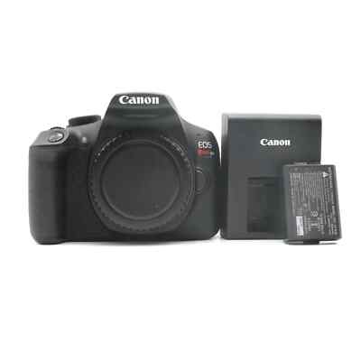 Canon EOS Rebel T6 18.0MP Digital SLR Camera - Black (Body Only)