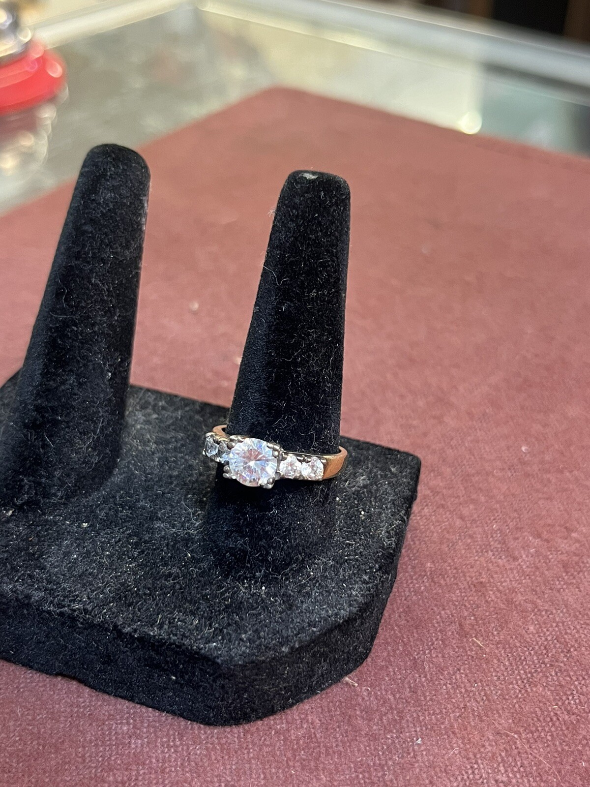 Sterling CZ Ring - image 2