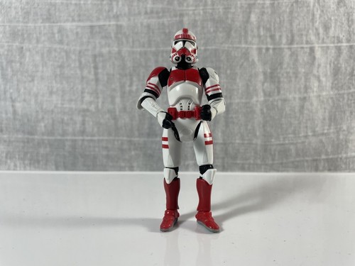 Star Wars Shock Trooper Clone Trooper Quick Draw 3,75" Modellino 2004 LFL - Foto 1 di 8