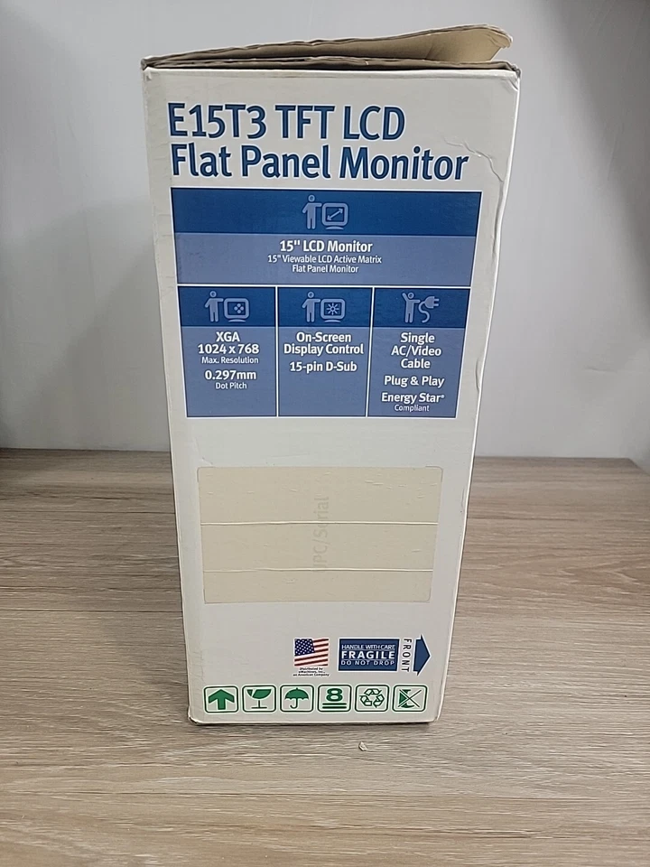 eMachines Monitor Model E15T3 15" LCD TFT Flat-screen - Image 2 of 4