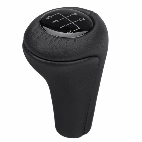 Gear Stick Shift Knob Shifter Leather 5 Speed For Bmw 3 5 7 series E36 E46 E34 - Picture 4 of 9