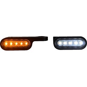 Custom Dynamics CD-MMTS-AW-B Black Mirror Mount Front Turn Signals - Picture 3 of 3
