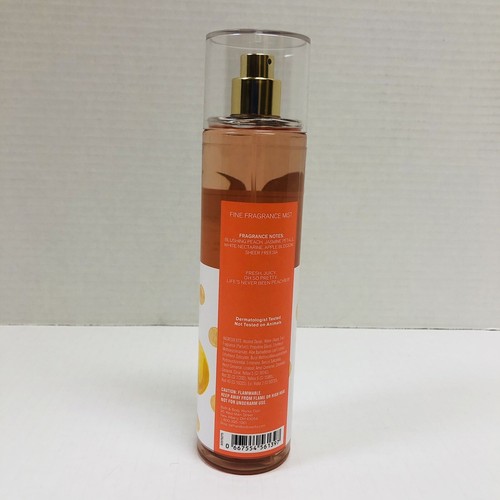 BATH & BODY WORKS Pretty As A Peach Fragrance Mist Spray 8 oz - Picture 3 of 3