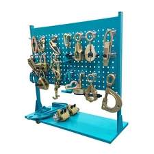 Automotive Sheet Metal Clamp Set 21 Pieces Maintenance Kits + Wheeled Tool Cart