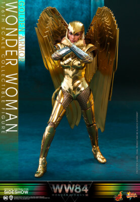 WW84~WONDER WOMAN / GOLDEN ARMOR~DELUXE~SIXTH SCALE FIGURE~MMS578