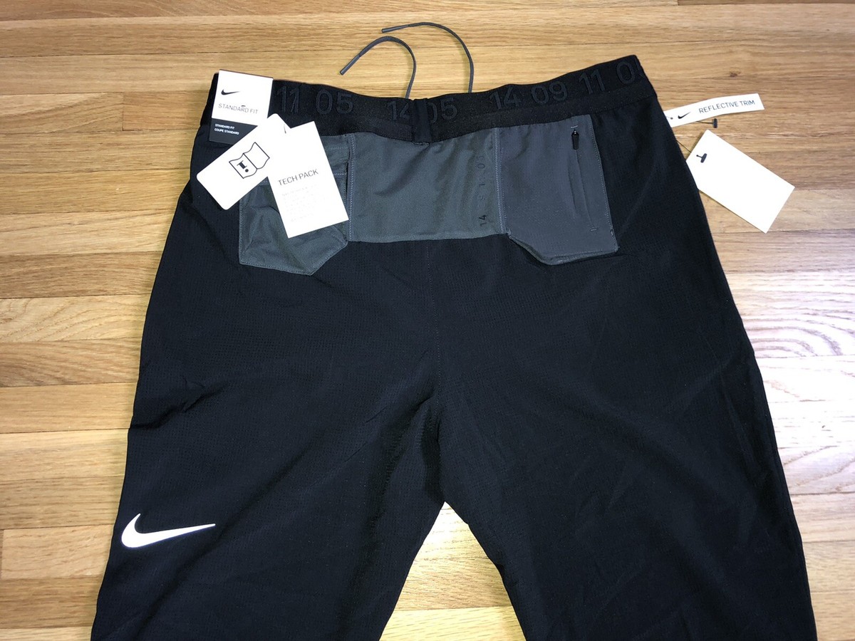 Nike Tech Pack Men's Running Pants BV5695-010 Black Nike Tech Pack Men's Running Pants BV5695-010 Black