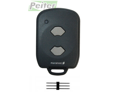 2 x Marantec digitale 382 mini handzender 868 MHz * opvolger digitaal 302 * - draadloze zender afstandsbediening garagedeuropener 122419