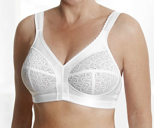 Swegmark Splendid Gr.80-110 Bra Ladies Extra support Bra Non-wired Large Sizes - Picture 1 of 9