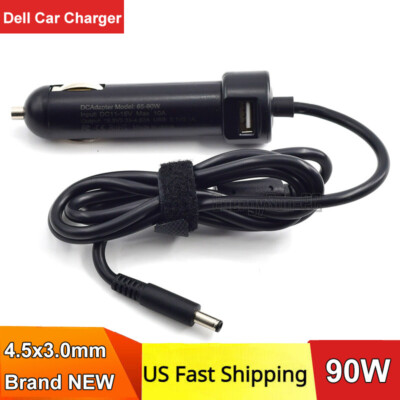 Car Charger Adapter for Dell Inspiron 5551 5552 5555 5558 5559 5582 5583  5584