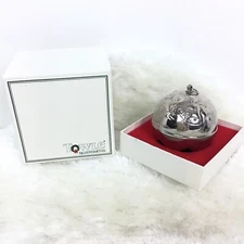 Towle 1984 Silverplate Sleigh Bell Ornament Annual Series with Box Vintage