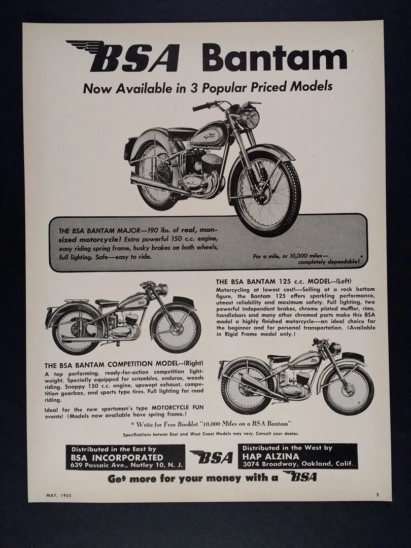 1955 2024 bsa bantam