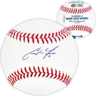 CHRISTIAN YELICH AUTOGRAPHED SIGNED OFFICIAL MLB BASEBALL MILWAUKEE BREWERS JSA