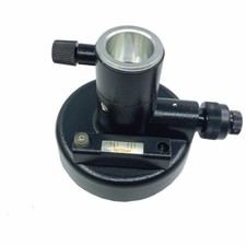 BLACK TRIBRACH ADAPTER WITH OPTICAL PLUMMET FOR TOTAL STATIONS