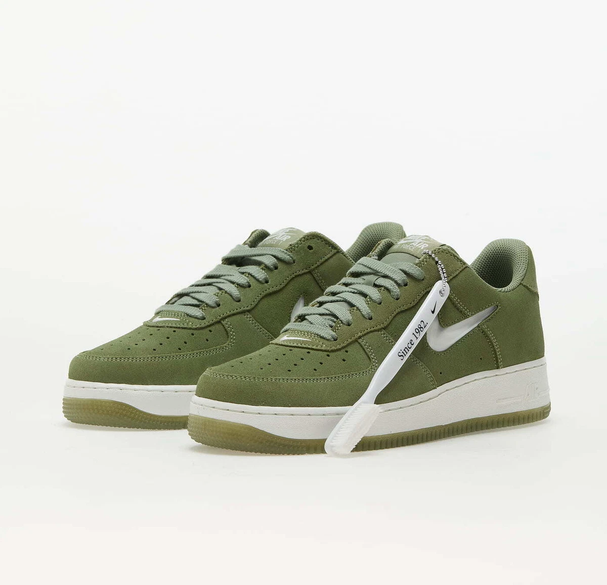 Nike Air Force 1 Low Jewel Oil Green Suede DV0785-300 AF1 Shoes Sneakers | eBay