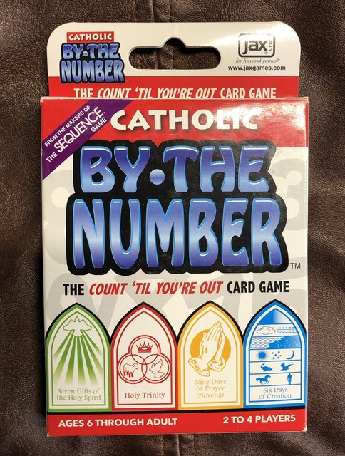 NEW Catholic By The Number Card Game SEALED From The Makers Of 