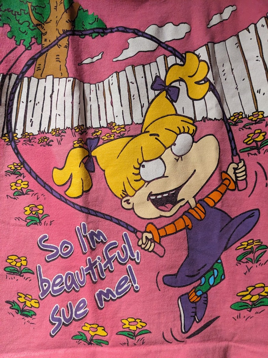 Vintage 90s Nickelodeon Rugrats Angelica I'm Beautiful Sue Youth