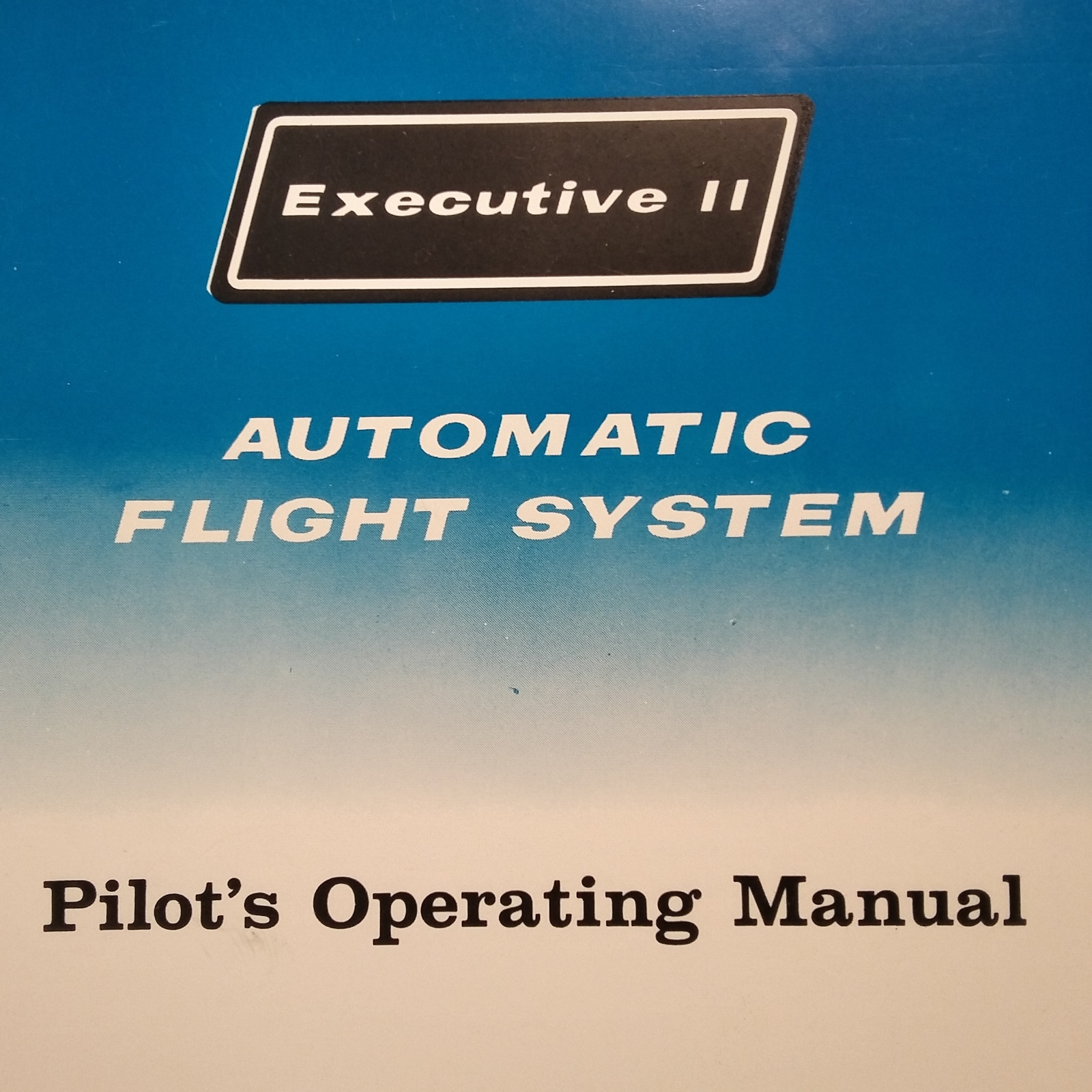 Mitchell Executive II Autopilot Pilot's Operating Manual eBay