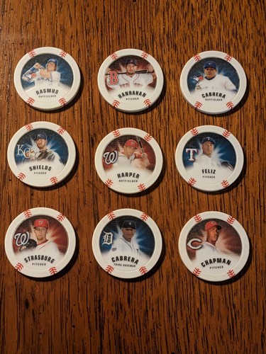 2013 Topps Chipz Base Magnetic Silver Gold Glow in the Dark -You Pick  RARE - Picture 78 of 106