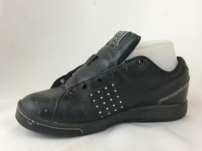 RED BY MARC ECKO Womens 6 M Skateboarding Shoes Leather Black 