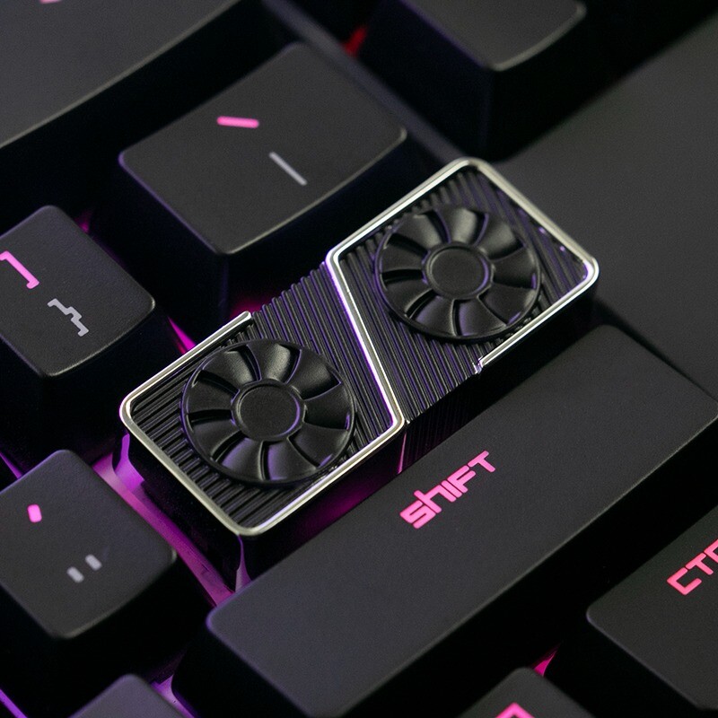 3060ti3070 Enter Keycap Zinc Alloy Key cap For CHERRY MX Mechanical Keyboard