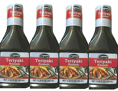 Supreme Tradition Teriyaki Marinade 12 25 Oz Ea Brand New Sealed Packs Ebay