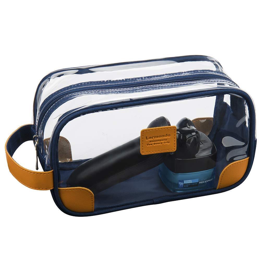Toiletry Bag for Men and Women Mens Toiletry Bag for Traveling.Clear Shaving ...-image
