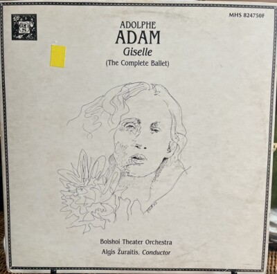 Adolphe Adam Giselle The Complete Ballet 1983 MHS 2 LP Set NM MHS 824750F
