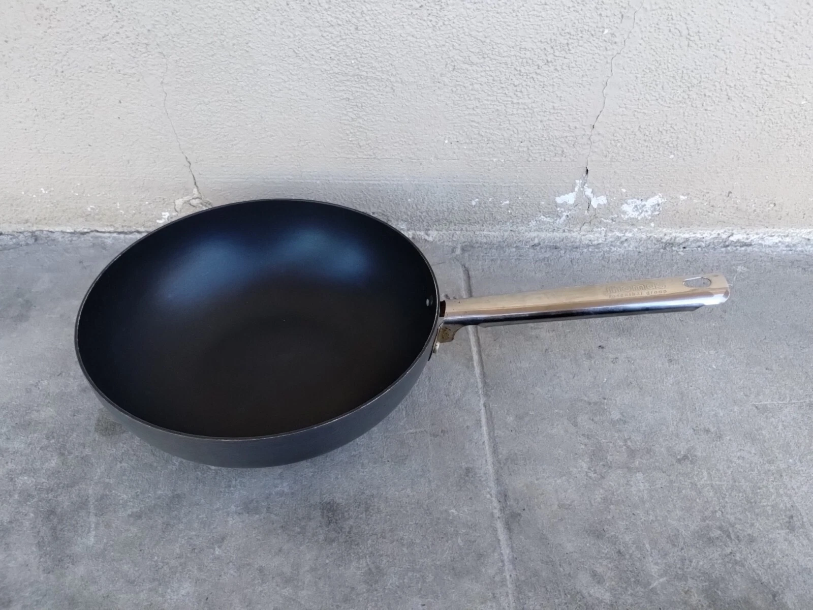 Thomas Rosenthal Group 11" Wok Hard Anodised Stir-fry Pan Used Nonstick (Used)
