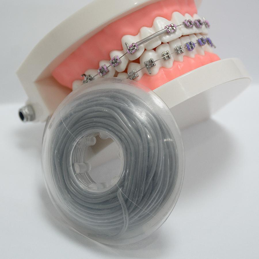 Dental Orthodontic Archwire Sleeve Elastic Tube 1 Roll/5m Protects