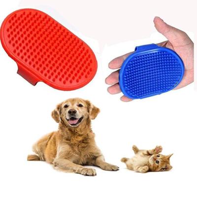 rubber mitt dog brush